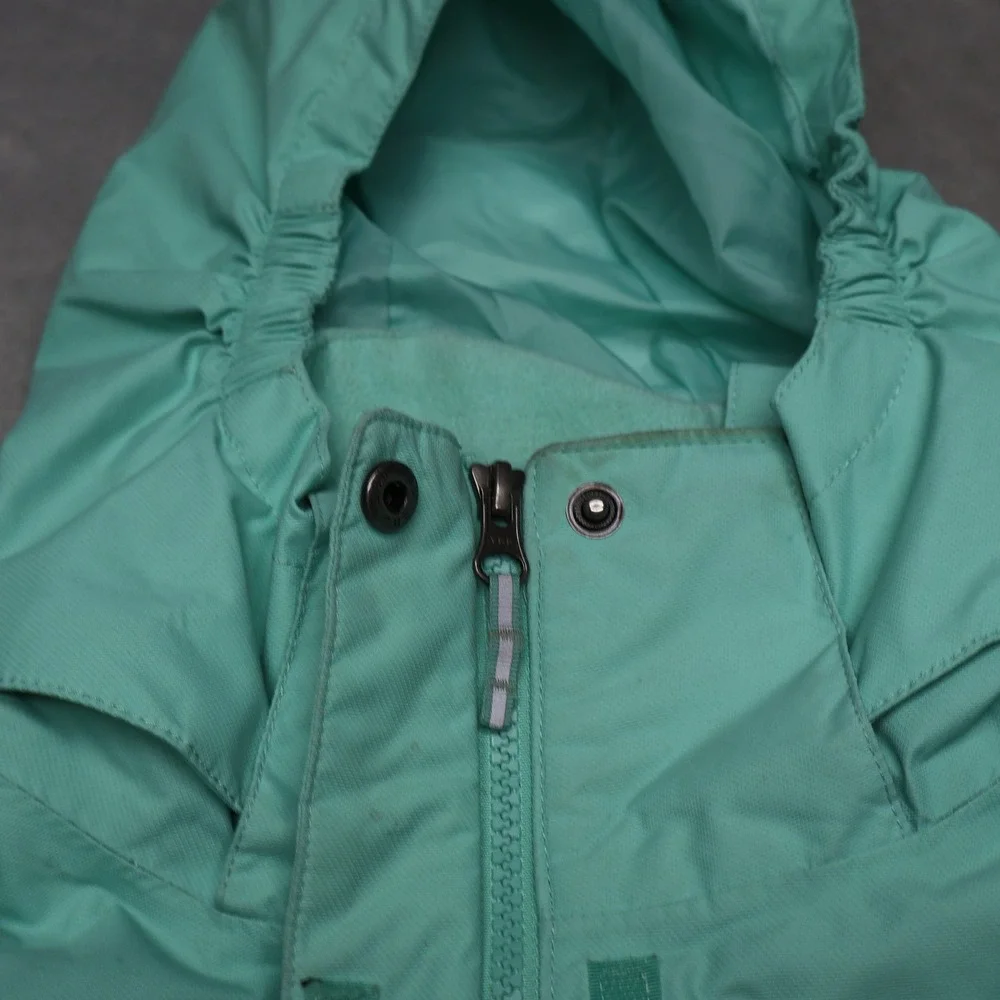 Columbia Jacket Girls Large 14/16 Green Bugaboo II Floral Print Full Zip Winter‎